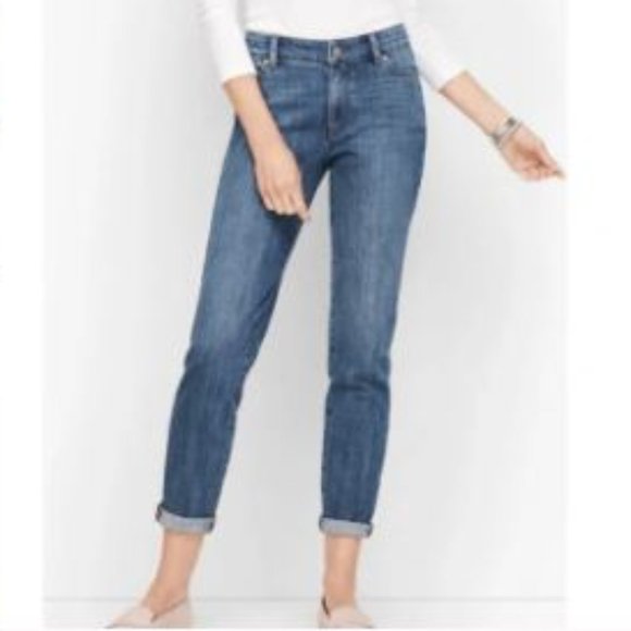 Talbots Denim - Talbots Girlfriend Flawless Mid Rise Relaxed